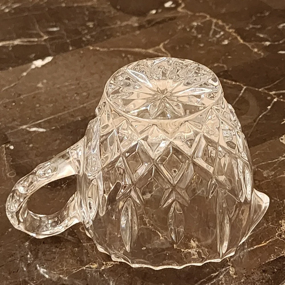 Gorham Crystal King Edward Creamer Retired